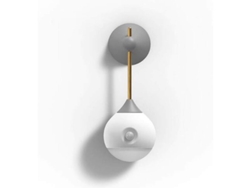 2026-luz Nocturna Led Linjou Con Sensor De Movimiento, Carga Usb, Luz Cálida, Batería Recargable, Gris Morandi Gris Morandi