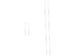 Juego de 5 homogeneizadores multifuncionales HEALEVED para uso en laboratorio.