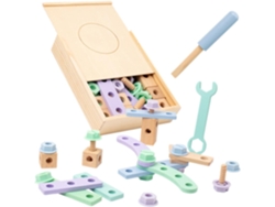 Juego De Herramientas Para Niños Y Niñas, Juguete Educativo Interactivo, Herramientas De Madera
