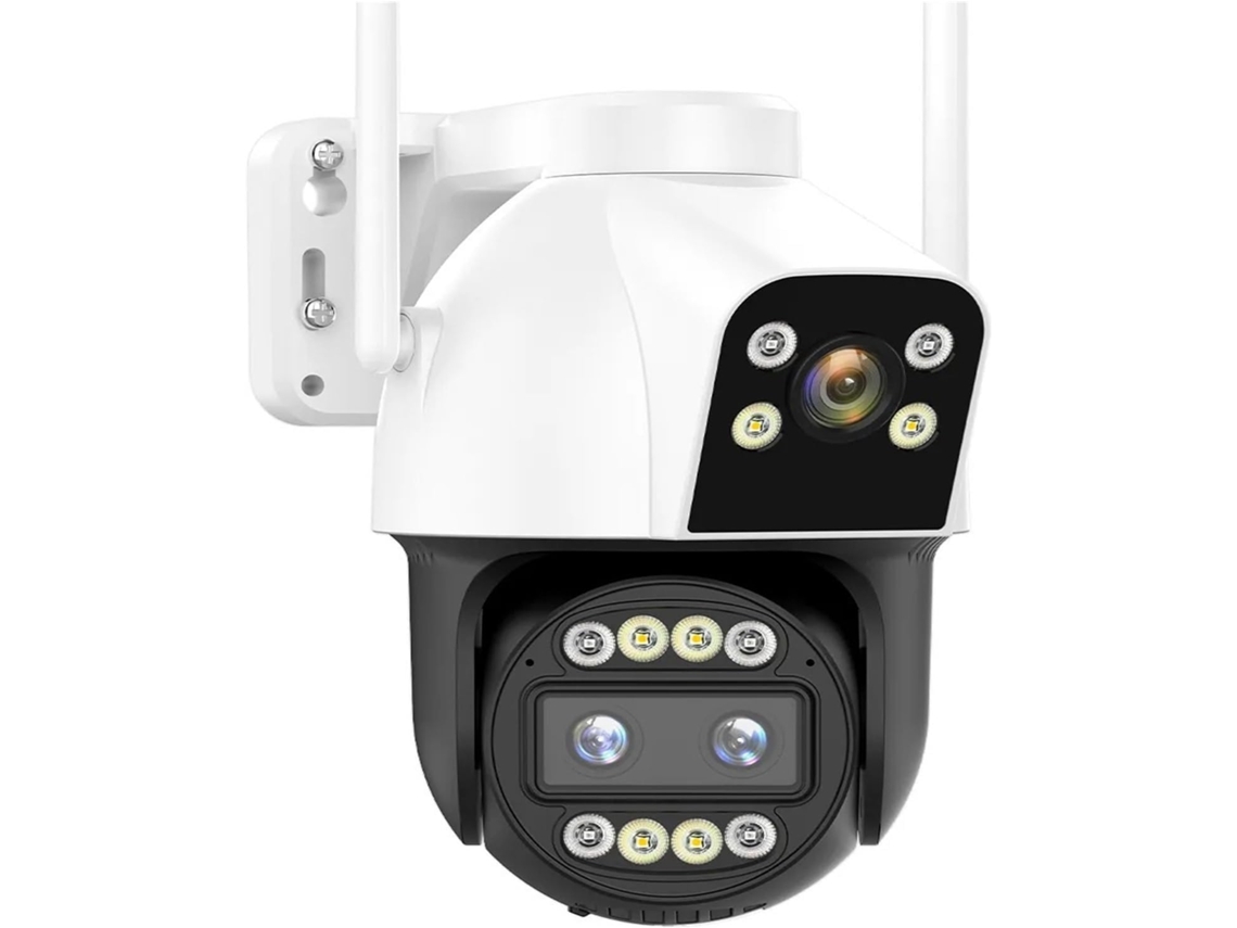 Cámara De Seguridad Para El Hogar Con Tarjeta Sim 4g, Cámara Domo Ptz, 4k 6mp Hd, Zoom 10x