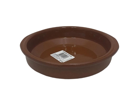 Cazuela barro redonda 18 cm