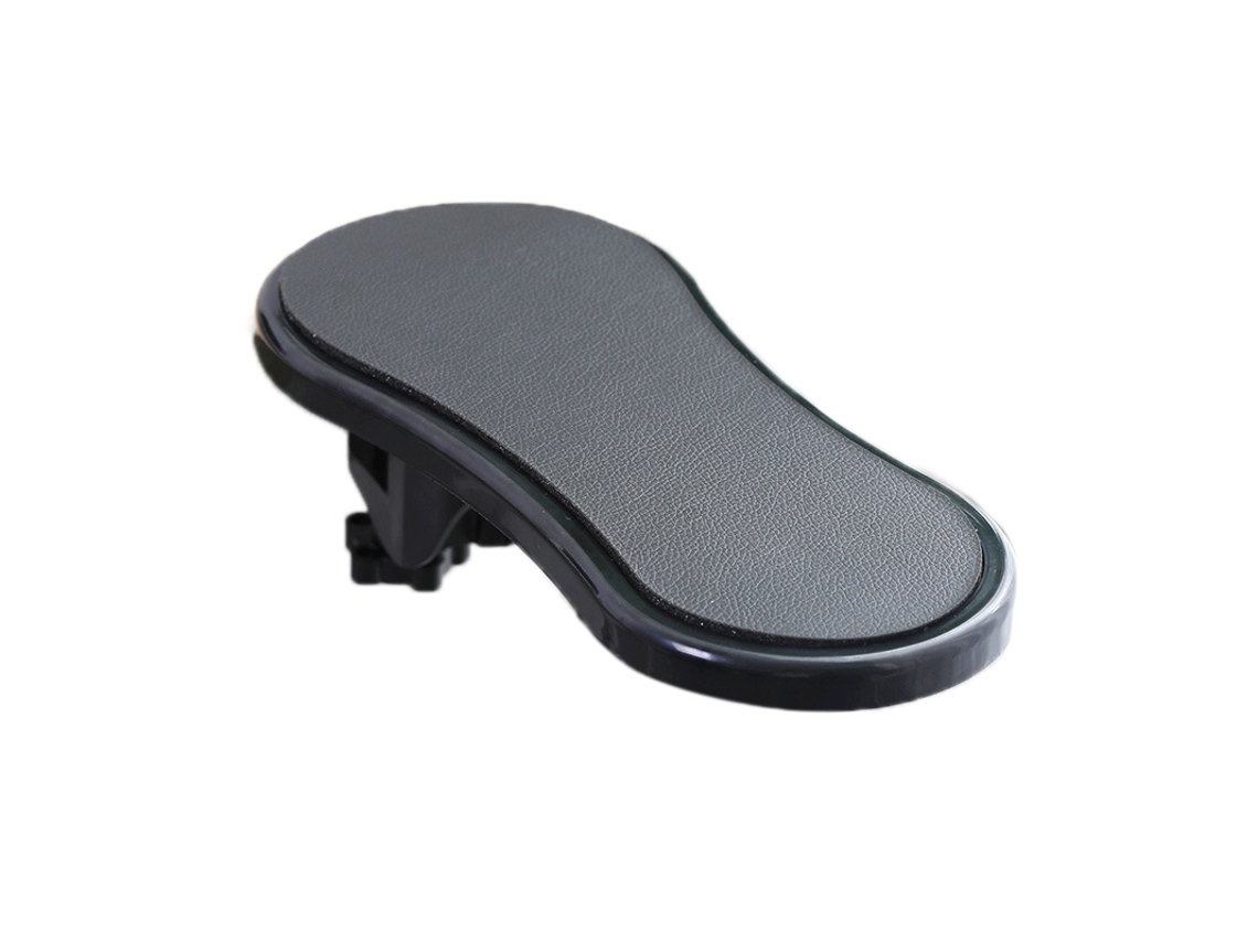 Baoj-2026 Reposabrazos giratorio ergonómico antideslizante para oficina y hogar, color negro.