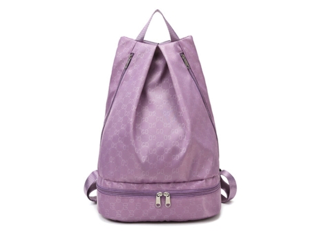 Bolso ZMDECQNA Cordón Gimnasio Cuerda Morado