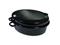 Daubière KOCHSTAR (Acero Esmaltado-Negro- 42cm)