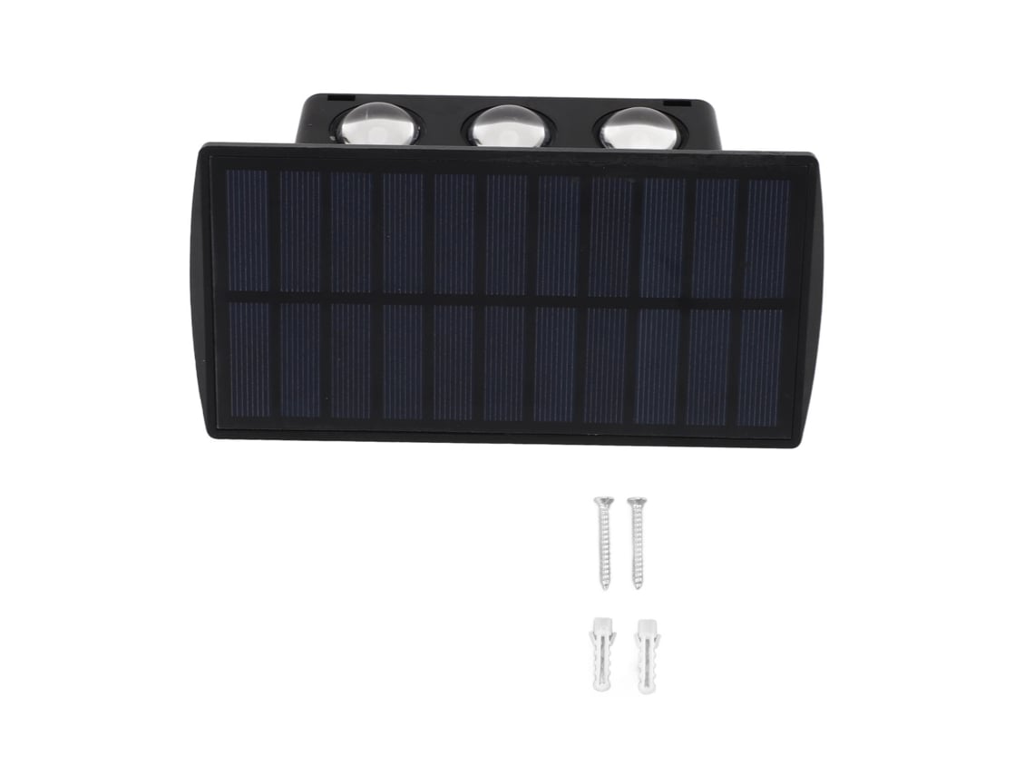 2026-lámparas De Pared Solares Ip65 Impermeables Luz Blanca Ahorro Energía Para Exterior Arriba Y Abajo Jardín