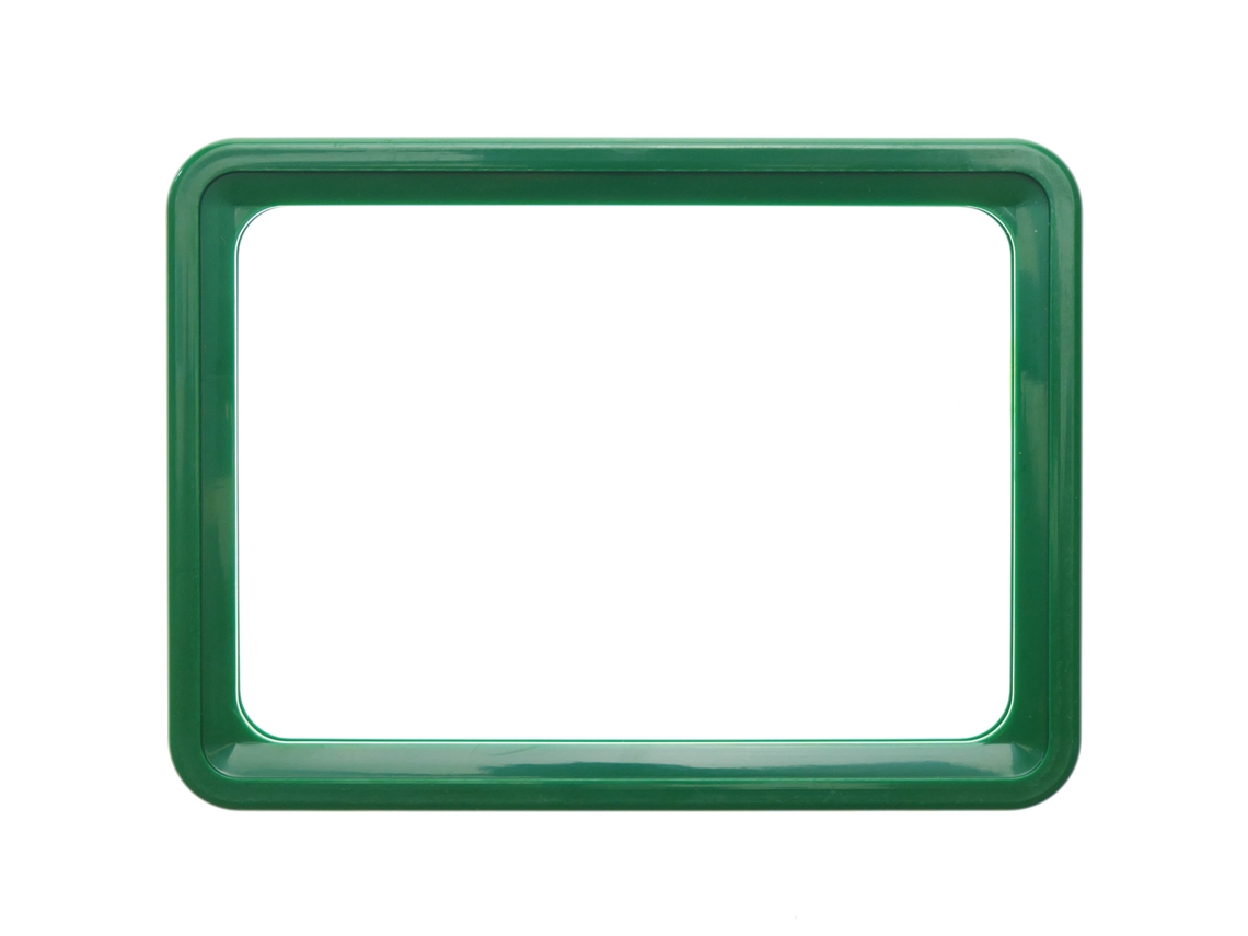 PRIMEMATIK.COM - Estrutura para sinais, cartazes e marca, verde tamanho A3 427x304mm