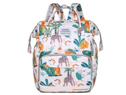 Mochila premamá CZHHMART con cambiador para viajes, estampado de jungla.