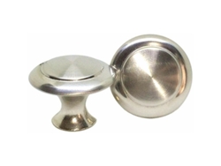 Tirador redondo de acero inoxidable para cajón, armario o puerta de cocina (10 unidades)