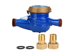 Grifo Medidor De Flujo De Agua Impermeable De Acero Y Cobre Lxs-20e De 20 Mm Para Jardín Y Uso Doméstico.