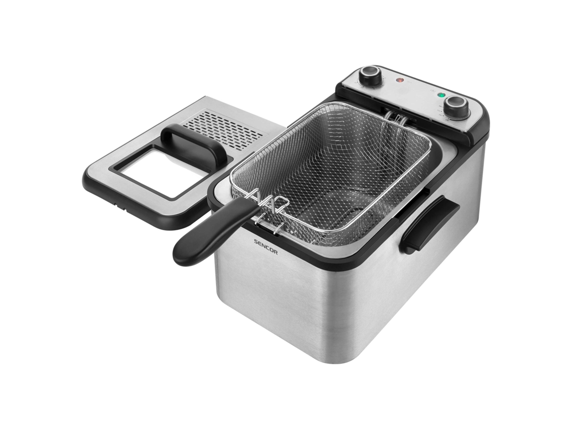 SFR 7200SS Individual 3,2 l Independente 2200 W Fritadeira Aço inoxidável SENCOR