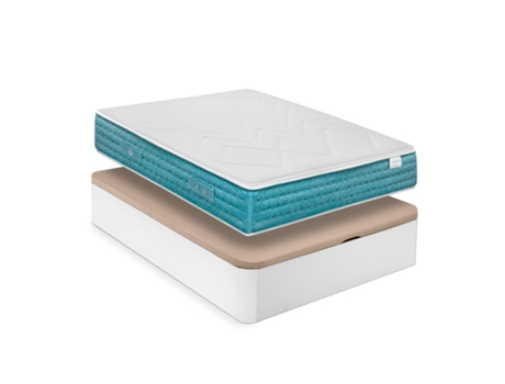 Sommier encastrable Nautilus Alto WIN REST Blanco (90x190)