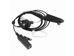 Auriculares Con Tubo Acústico Ptt Antirradiación Para Walkie-talkie Motorola De 1,2 M (4 Pies)