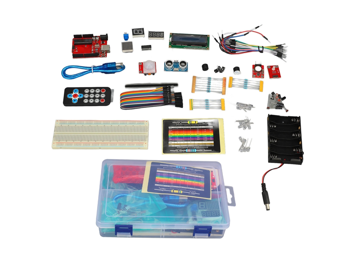 Kit Básico De Inicio Placa De Desarrollo Módulo Sensor Aprendizaje Para Principiantes R3