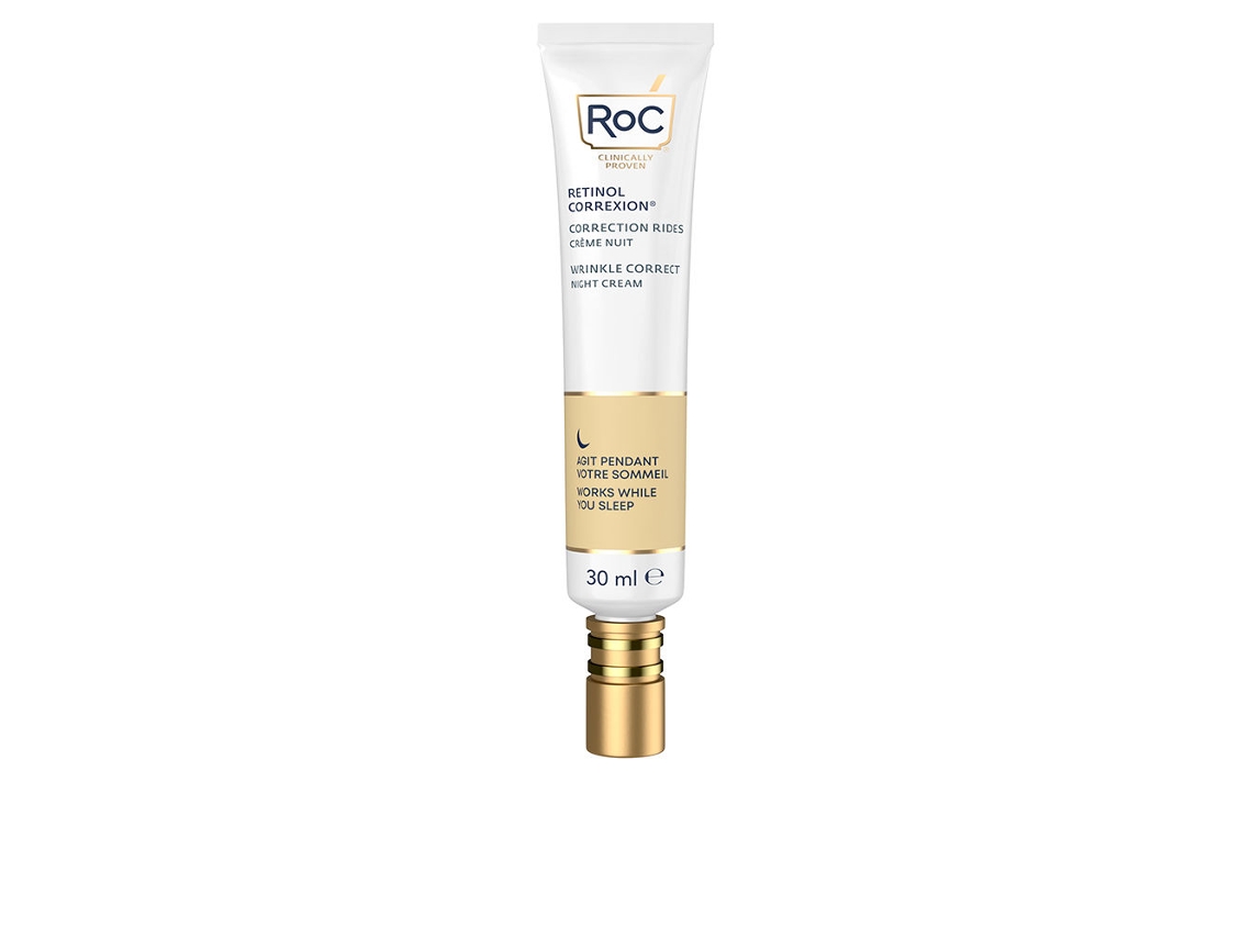 Wrinkle Correct Creme De Noite Roc 30 ml