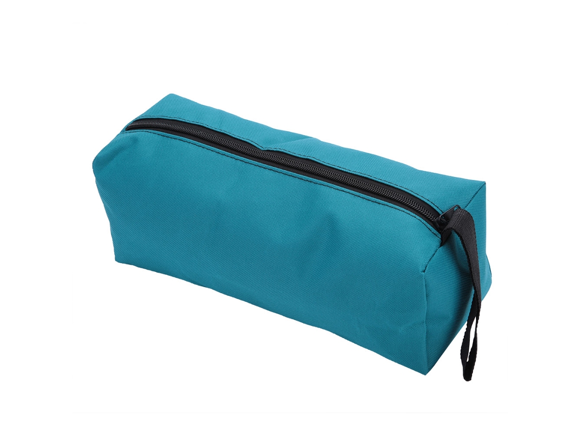 Bolsa De Herramientas Multifuncional Con Cremallera Para Destornilladores Y Piezas De Repuesto (azul)