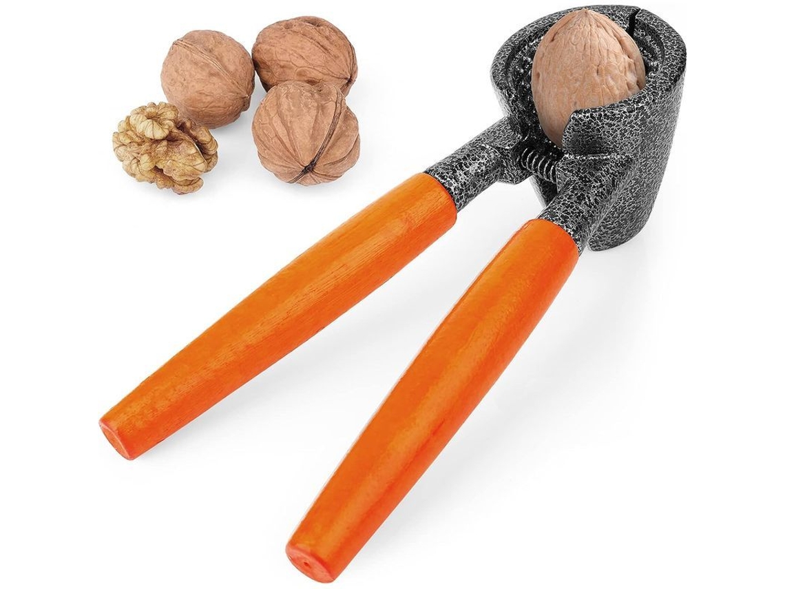 2026da-herramienta De Cascar Nueces Con Mango De Madera Para Nueces Pecanas Almendras Castañas Brasileñas Maníes