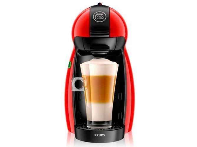 Cafetera de Cápsulas DOLCE GUSTO Krups Piccolo (15 bar Rojo y Negro) Cafetera de Cápsulas DOLCE GUSTO Krups Piccolo (15 bar Rojo y Negro)