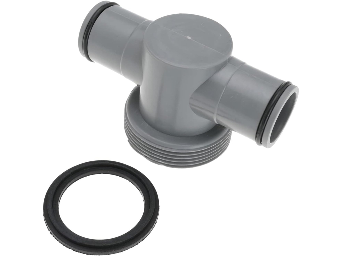 Conector De Manguera De Piscina En Forma De T Eficiente, Adecuado Para Mejorar La Eficiencia Del Mantenimiento.