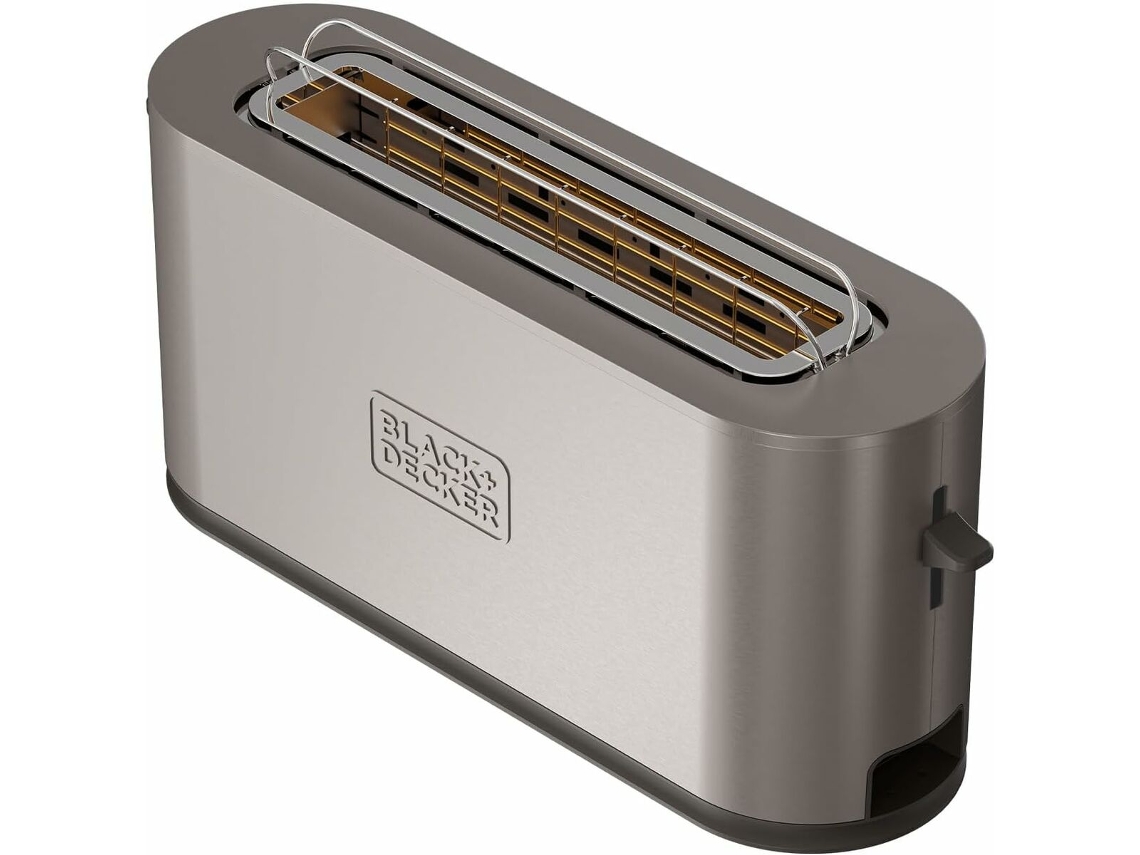 Tostadora BLACK+DECKER Bxto1002e (acero de 1000 W)