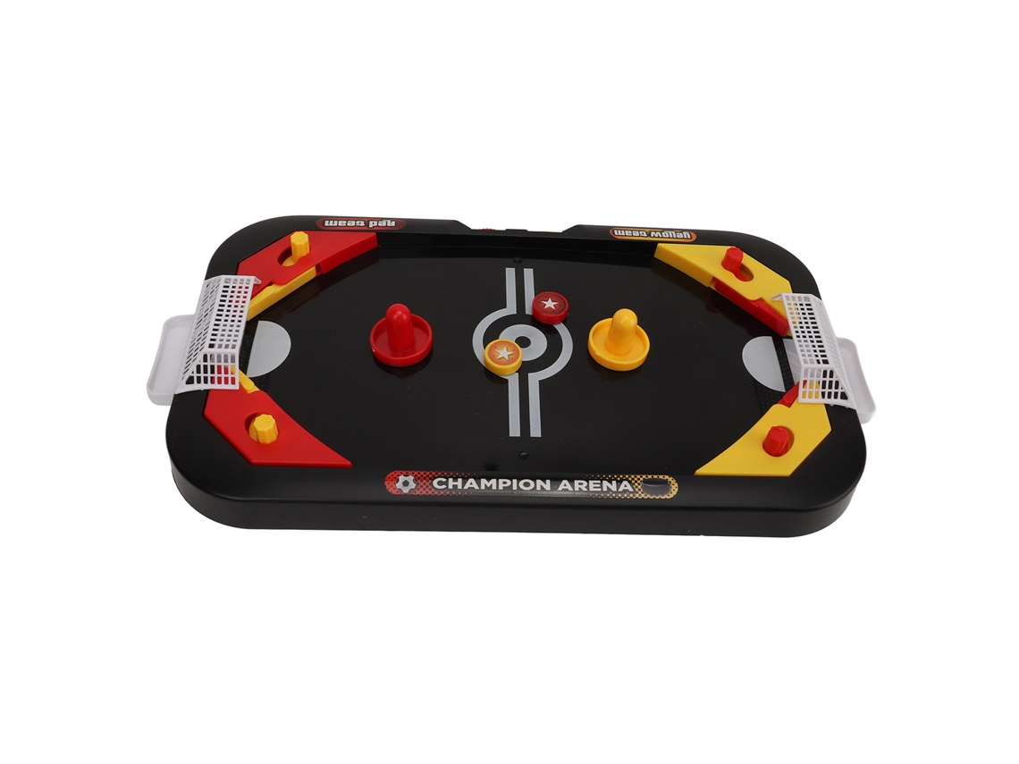 Juego De Mesa 2 En 1: Fútbol Y Hockey, Juguete Interactivo De Coordinación.