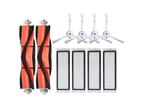 Para xiaomi mijia roborock e25 e4 s5 s6 e20 e35 filtro de escova lateral principal