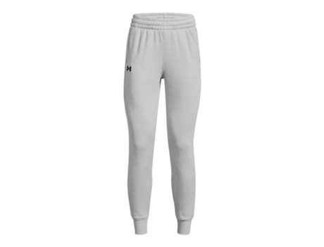 Pantalones para Mujer UNDER ARMOUR Fleece® Gris (Talla: S)