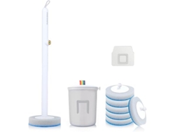 Cepillo De Baño Desechable Con 6 Recambios (sin Producto De Limpieza): Un Accesorio Indispensable Para Colgar En El Baño Y Lograr Una Limpie