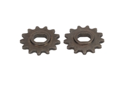 Jinwei-2pcs Piñón De Motor 13t Acero Carbono Piñón De Cadena Para Bicicleta Eléctrica Motor De Engranaje