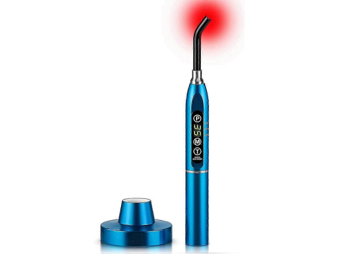 Terapia de luz roja para herpes labial, aftas y problemas musculares, dispositivo infrarrojo portátil