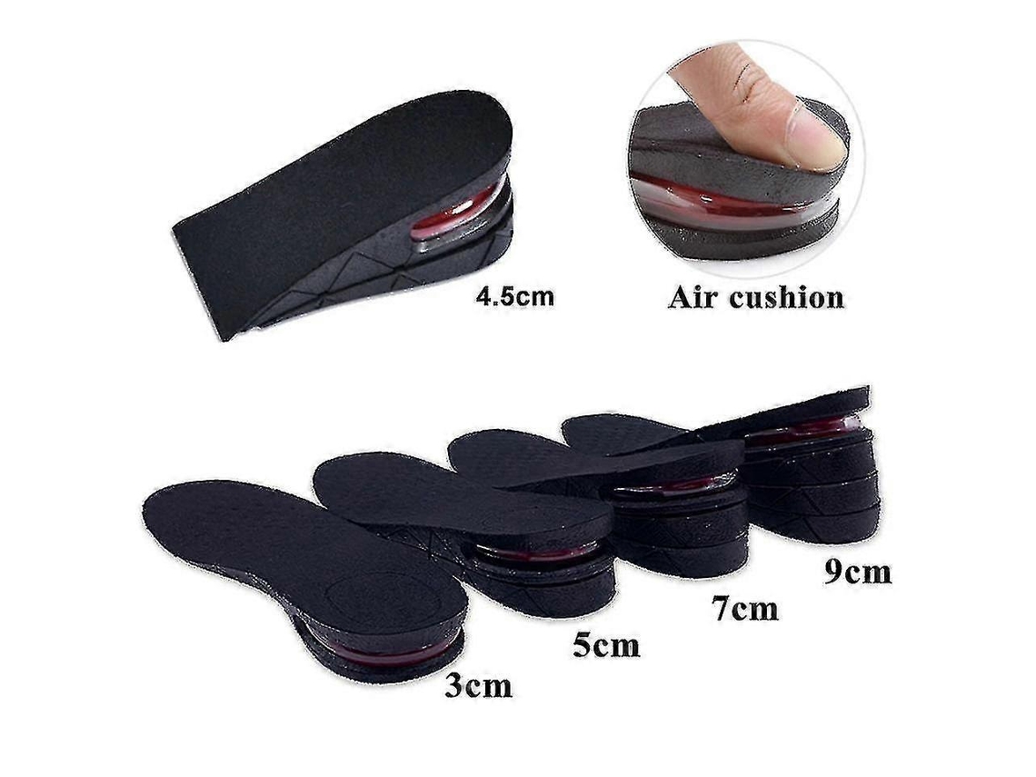 Plantilla Invisible Para Aumento De Altura, Ajustable 3-9 Cm, Almohadilla De Talón, Transpirable, Unisex 7cm