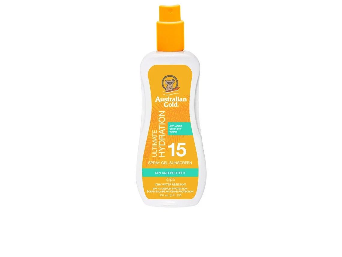 Gel Spray Protector Solar Spf15 AUSTRALIAN GOLD 237 Ml