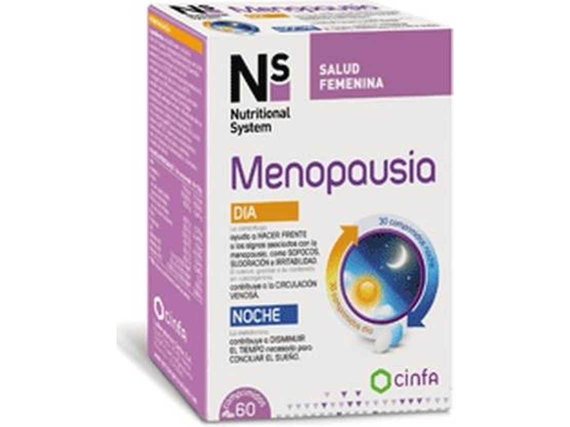 Complemento Alimentar NUTRITIONAL SYSTEM Menopausa (60 comprimidos)