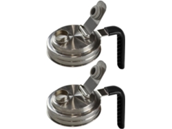 Tapa Vertedora De Acero Inoxidable Resistente A La Corrosión Con Boquilla Para Bebidas Y Líquidos.