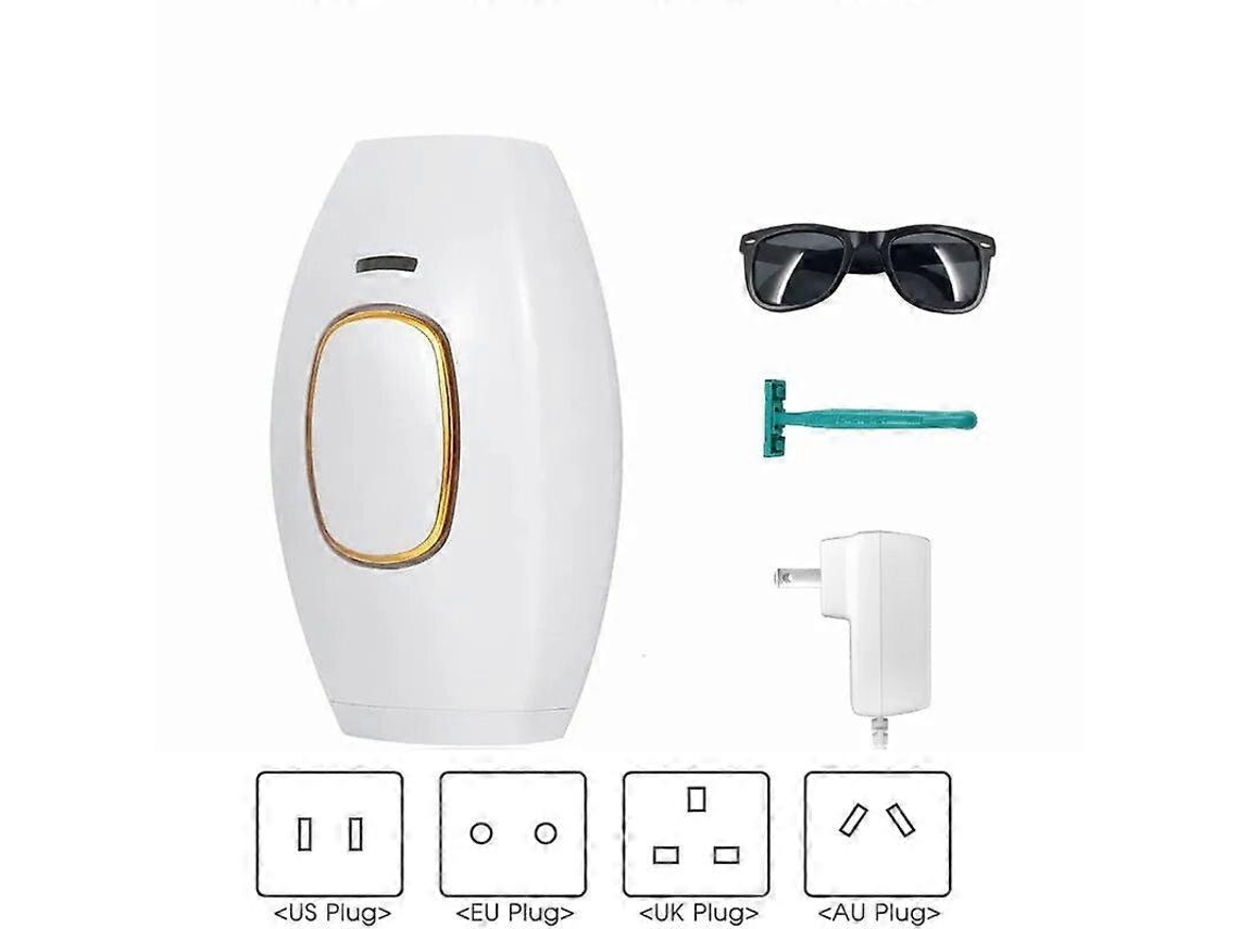 Dispositivo de depilación láser IPL con 500.000 pulsos para depilación permanente en cuerpo y zona del bikini, indoloro e ideal para uso doméstico. Nostalgia88
