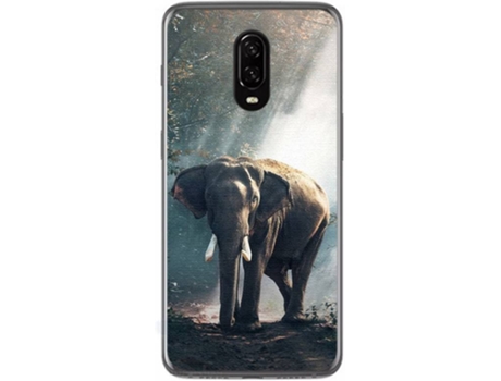 Carcasa OnePlus 6T TUMUNDOSMARTPHONE Elefante Multicolor