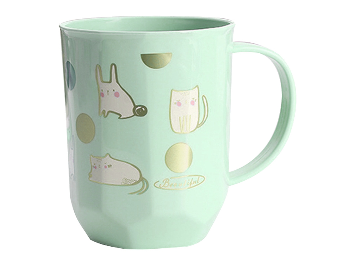 EIOORORRIY Caneca Para Escova De Dente Inquebrável Com Desenho De Gatos Cartoons
