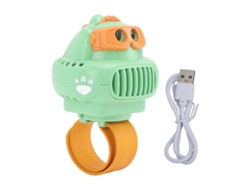 Ventilador Portátil Pulse Con Proyección De Dinosaurio, Proyección Dinámica, 3 Velocidades, Recargable Por Usb.