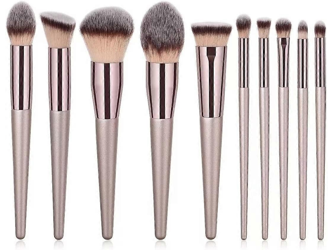 Juego de 10 brochas de maquillaje profesionales Rosewell