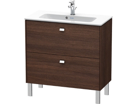 Mueble DURAVIT Brioso de pie Compacto 82,0 x 38,9 cm 2 extraíbles incl. hueco para sifón y delantal para lavabo ME by Starck 234283