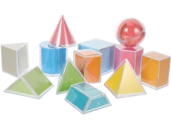 Bloques De Juego Geométricos Educativos Para Niños Y Niñas, De Plástico Y Papel.