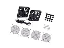 Ventilador De Refrigeración Usb De 120 Mm Con 3 Velocidades: Silencioso Para Dispositivos Electrónicos E Hidráulicos.