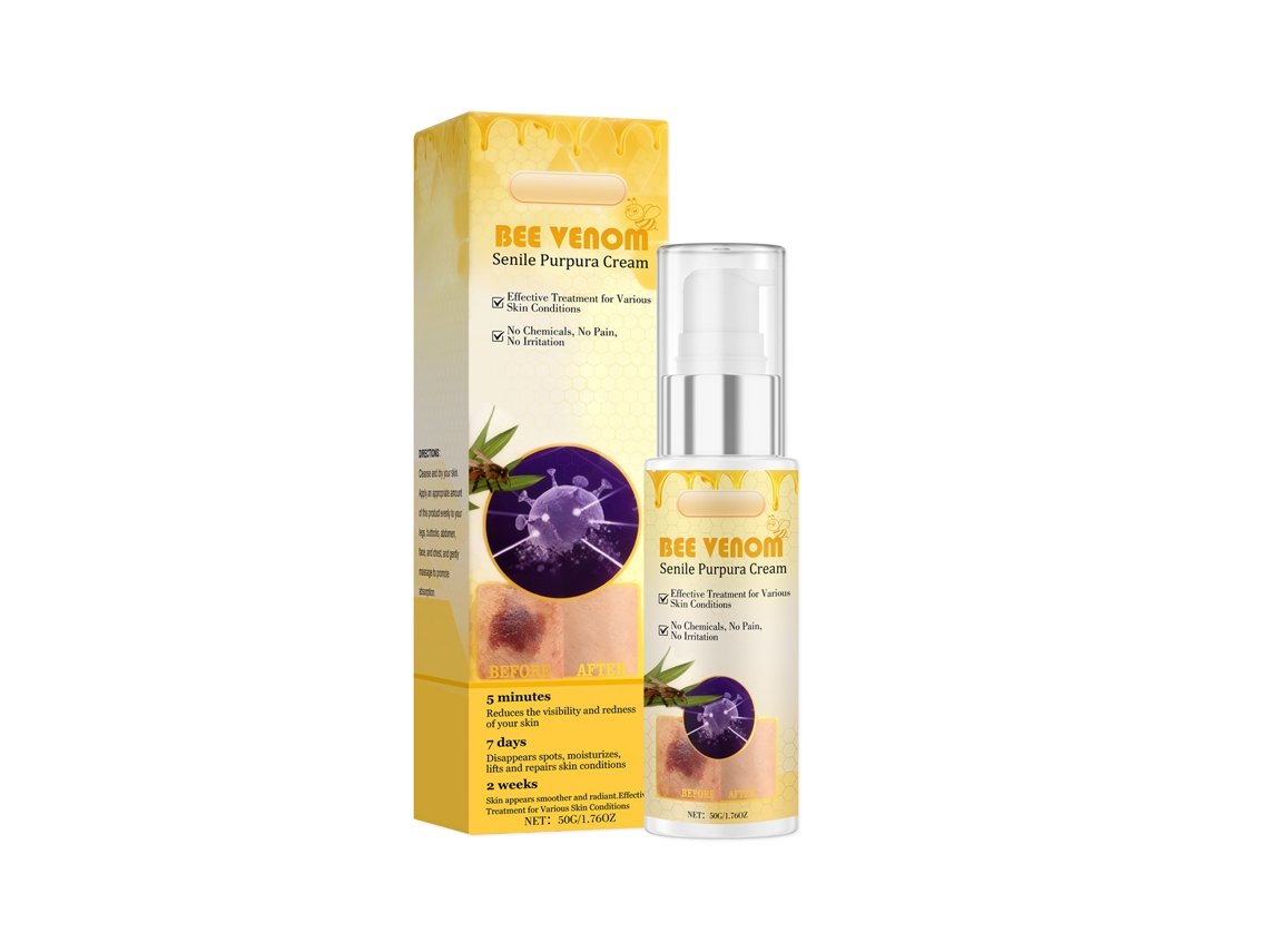Crema hidratante con veneno de abeja Amz Cuidado suave para pieles delicadas Nutritiva Fácil aplicación