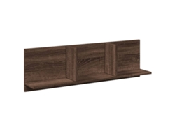 Maison Exclusive - Mueble De Pared Madera Ingeniería Marrón Roble 100x16,5x30 Cm