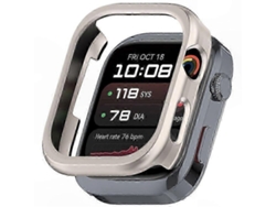 Capa Protetora Vazada Com Cobertura Parcial Em Policarbonato Para Smartwatch Modelo D2