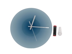 Reloj De Pared De 12 Pulgadas, Puesta De Sol, Silencioso, Sin Marco, Cristal Degradado, Moderno.