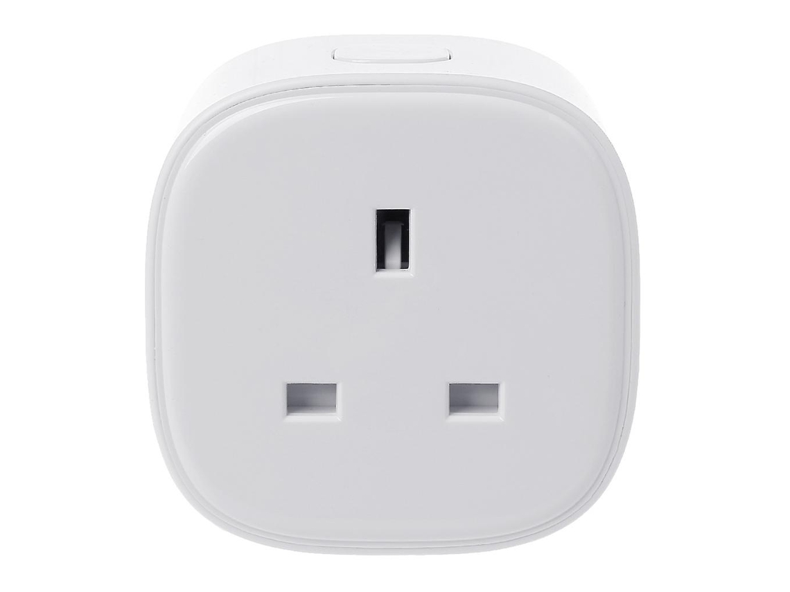 Para enchufe inteligente Wifi Control remoto inalámbrico enchufe británico para tiempo establecido sin energía Hub ALLINLESS