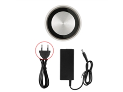 Fuente de alimentación para máquina de tatuaje con luz de colores (100-240 V) para máquinas de bobina rotativa