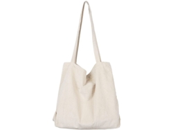 Bolso De Tela Corduroy, Bolso Hombro Con Gran Capacidad, Bolso De Compra Casual (kha Bhh