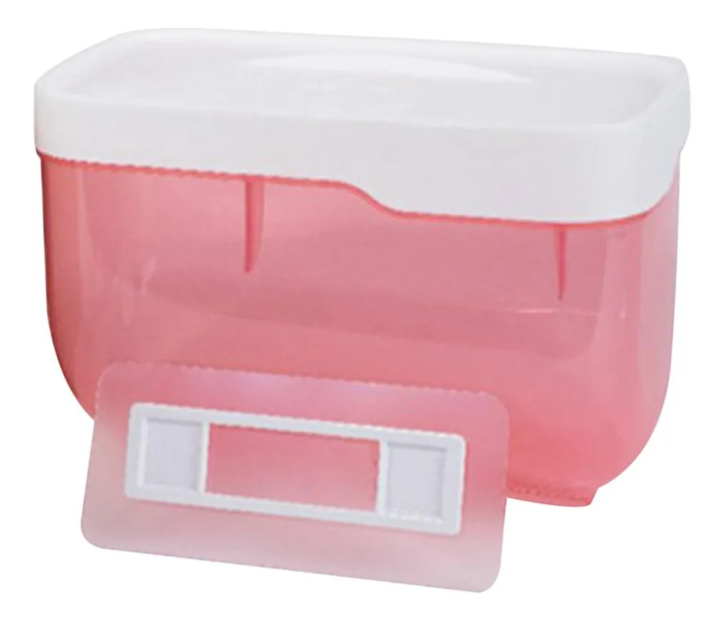Caja de pañuelos de pared Svayotoy rosa para cajón de baño