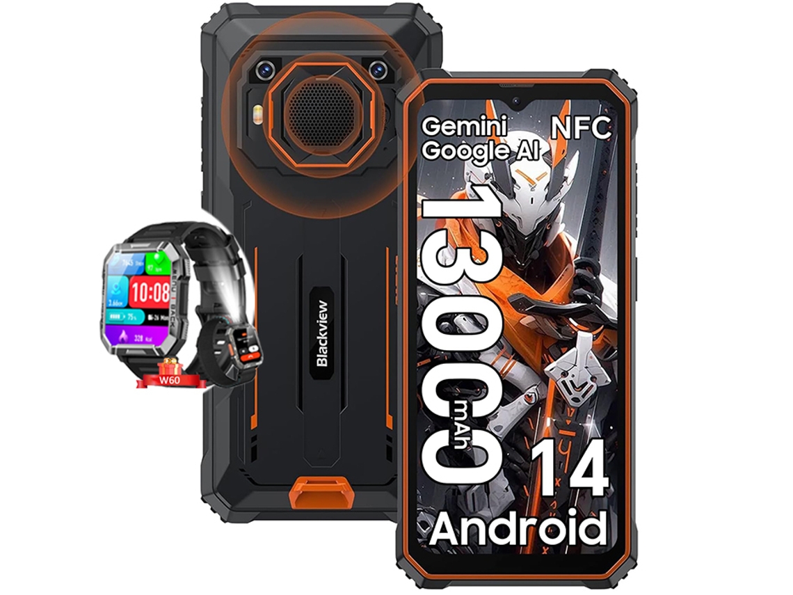 Smartphone BLACKVIEW BV6200 Pro 6.56'' 12 GB 128 GB NFC Naranja